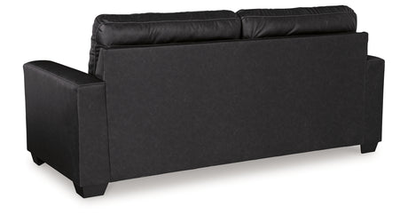 Barlin Mills Sofa, Loveseat and Recliner in Carbon from Ashley - Luna Furniture