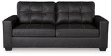 Barlin Mills Sofa, Loveseat and Recliner in Carbon from Ashley Furniture - Luna Furniture