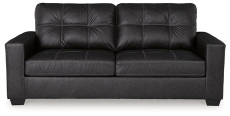 Barlin Mills Sofa, Loveseat and Recliner in Carbon from Ashley - Luna Furniture