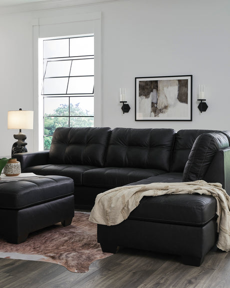 Barlin Mills Carbon 2-Piece RAF Sectional from Ashley - Luna Furniture