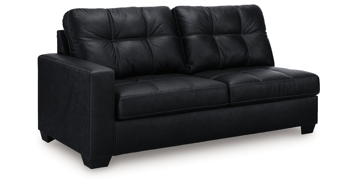 Barlin Mills Carbon Left-Arm Facing Sofa from Ashley - Luna Furniture