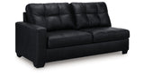 Barlin Mills Carbon Left-Arm Facing Sofa from Ashley - Luna Furniture
