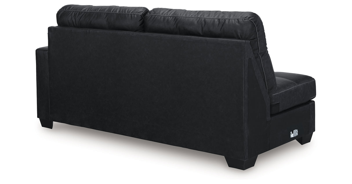 Barlin Mills Carbon Right-Arm Facing Sofa from Ashley - Luna Furniture