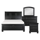 1714BK-1*9 5-Piece Bedroom Set (Queen Bed, Nightstand, Dresser, Mirror, Chest) from Homelegance - Luna Furniture