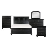 1714BK-1*9 5-Piece Bedroom Set (Queen Bed, Nightstand, Dresser, Mirror, Chest) from Homelegance - Luna Furniture