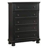 1714BK-1*9 5-Piece Bedroom Set (Queen Bed, Nightstand, Dresser, Mirror, Chest) from Homelegance - Luna Furniture