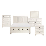1714W-1*9 5-Piece Bedroom Set (Queen Bed, Nightstand, Dresser, Mirror, Chest) from Homelegance - Luna Furniture