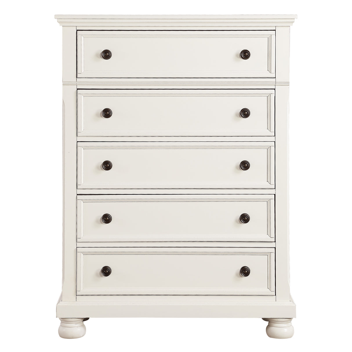 1714W-1*9 5-Piece Bedroom Set (Queen Bed, Nightstand, Dresser, Mirror, Chest) from Homelegance - Luna Furniture