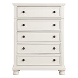 1714W-1*9 5-Piece Bedroom Set (Queen Bed, Nightstand, Dresser, Mirror, Chest) from Homelegance - Luna Furniture