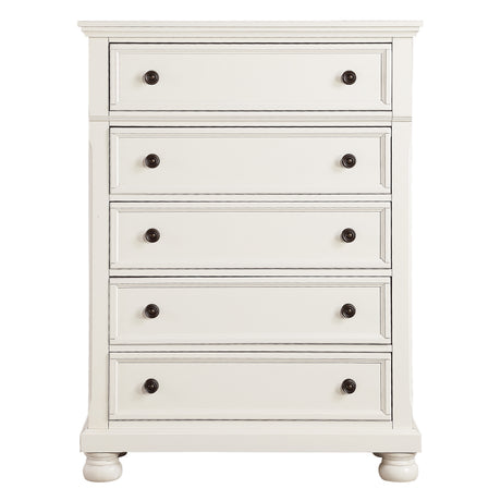 1714W-1*9 5-Piece Bedroom Set (Queen Bed, Nightstand, Dresser, Mirror, Chest) from Homelegance - Luna Furniture