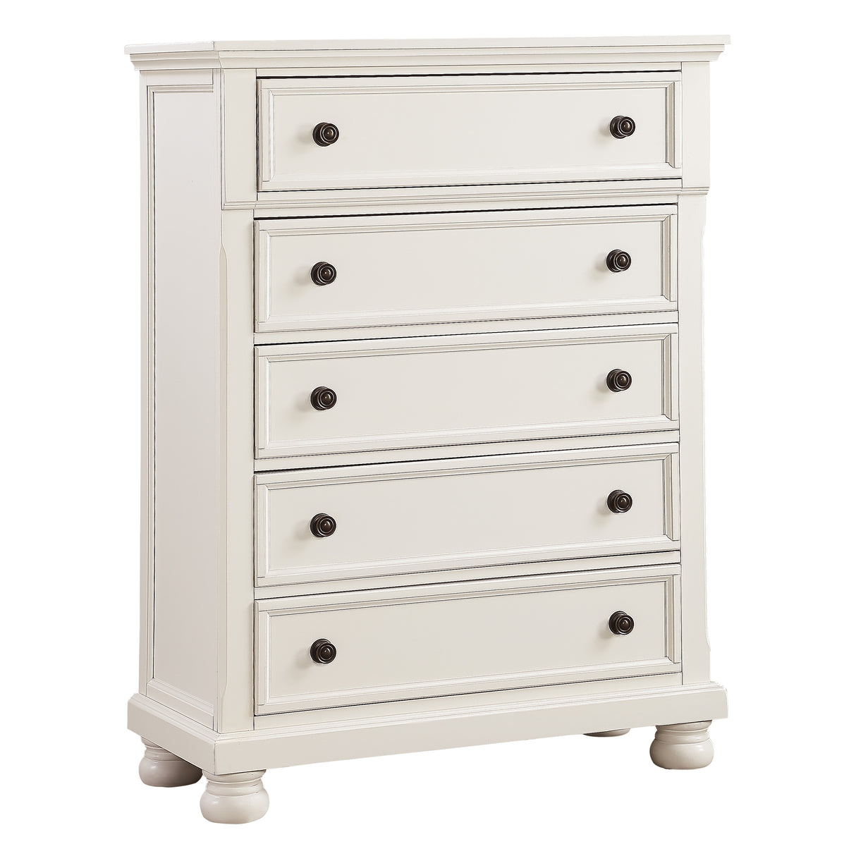 1714W-1*9 5-Piece Bedroom Set (Queen Bed, Nightstand, Dresser, Mirror, Chest) from Homelegance - Luna Furniture