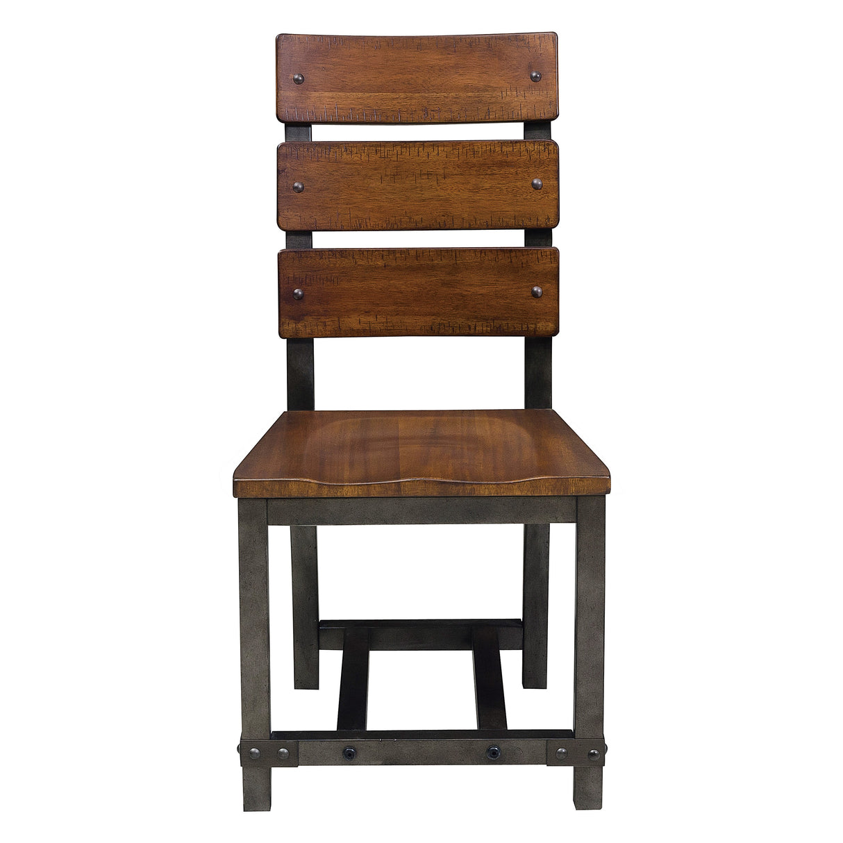 Holverson Rustic Brown 5-Piece Counter Height Set from Homelegance - Luna Furniture