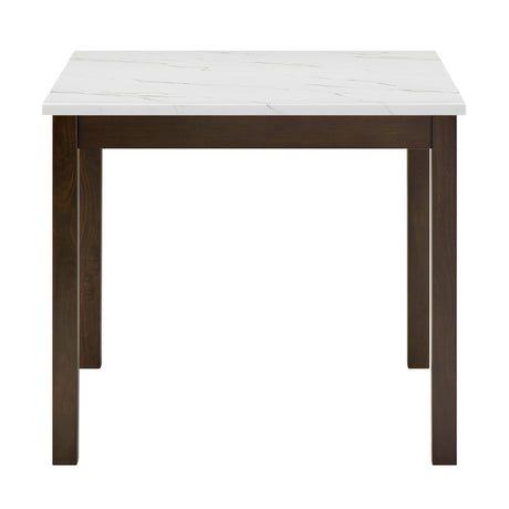 Lennon Brown/Gray 5-Piece Counter Height Dining Set from Crown Mark - Luna Furniture