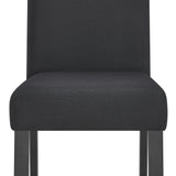 Lennon Black/Concrete 5-Piece Counter Height Set from Crown Mark - Luna Furniture
