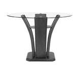 Camelia Dove Gray Round Counter Height Dining Set