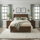 1718KBR-1EK* (3) EASTERN KING PLATFORM BED WITH FOOTBOARD STORAGE from Homelegance - Luna Furniture