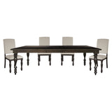 Begonia Grayish Brown 7-Piece Extendable Dining Set from Homelegance - Luna Furniture