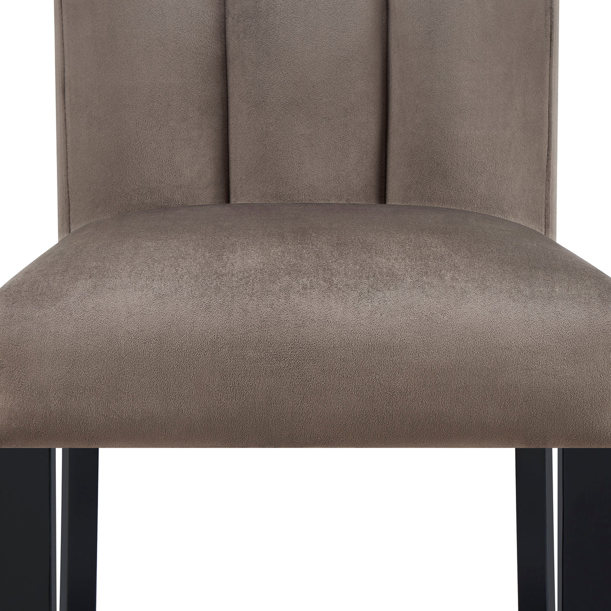 Vega Black/Brown Counter Height Chair, Set of 2 from Crown Mark - Luna Furniture