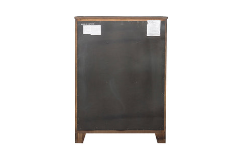 Cotterill Cherry 5PC SET (QB+NS+DR+MR+CH) from Homelegance - Luna Furniture