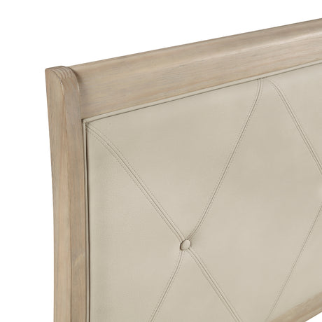Cotterill Beige Nightstand from Homelegance - Luna Furniture