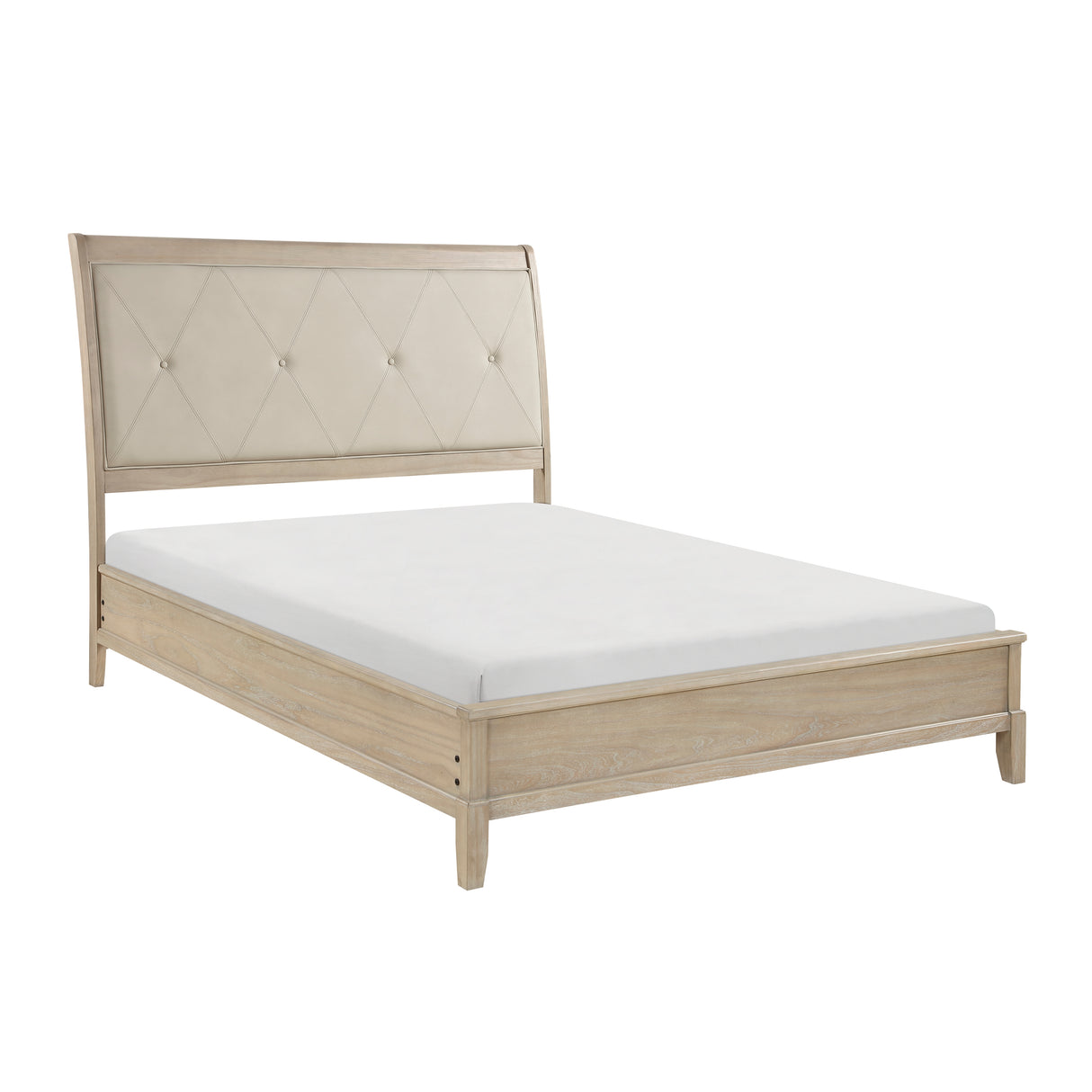 Cotterill Beige Full Bed from Homelegance - Luna Furniture