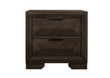 Chesky Warm Espresso Nightstand