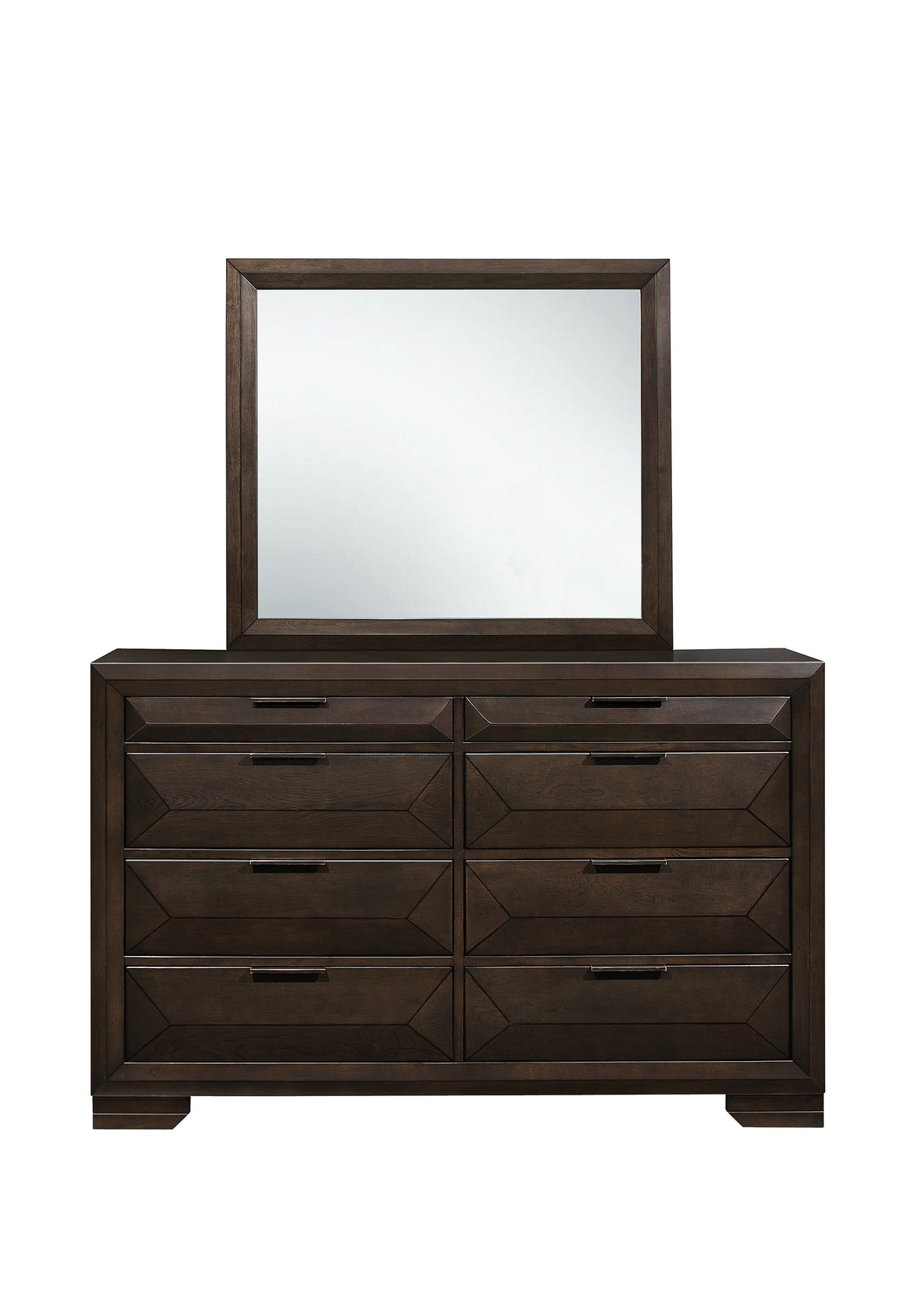 Chesky Warm Espresso Mirror (Mirror Only) from Homelegance - Luna Furniture
