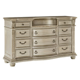 Cavalier Dark Cherry King Upholstered Sleigh Bed from Homelegance - Luna Furniture