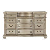 Cavalier Dark Cherry King Upholstered Sleigh Bed from Homelegance - Luna Furniture