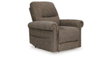 Aureta Earth Power Lift Recliner from Ashley - Luna Furniture