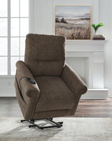 Aureta Earth Power Lift Recliner from Ashley - Luna Furniture