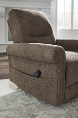 Aureta Earth Power Lift Recliner from Ashley - Luna Furniture