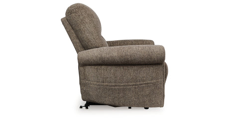 Aureta Earth Power Lift Recliner from Ashley - Luna Furniture