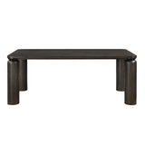 6085 Dark Brown Dining Room Table