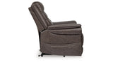 Oatman Umber Power Lift Recliner from Ashley Furniture - Luna Furniture