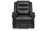 Oatman Carbon Power Lift Recliner from Ashley Furniture - Luna Furniture