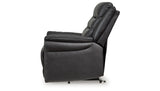 Oatman Carbon Power Lift Recliner from Ashley Furniture - Luna Furniture