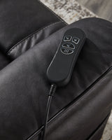 Oatman Carbon Power Lift Recliner from Ashley Furniture - Luna Furniture