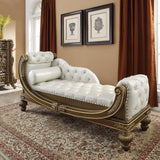 HD-1802 Bronze Bench from Homey Design - Luna Furniture
