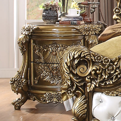 HD-1802 Perfect Brown Nightstand from Homey Design - Luna Furniture