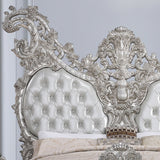 HD-1808 Silver 5-Piece King Bedroom Set from Homey Design - Luna Furniture
