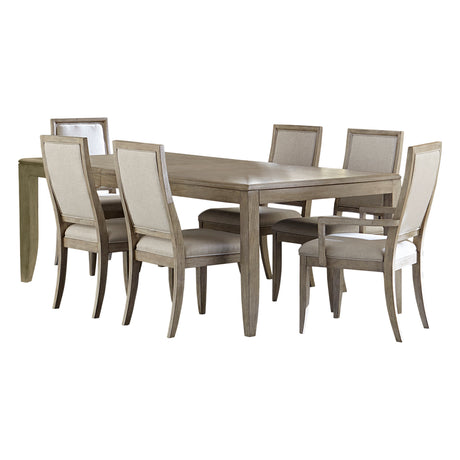 McKewen Gray 9-Piece 86" Extendable Dining Set from Homelegance - Luna Furniture