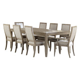 McKewen Gray 7-Piece 86" Extendable Dining Set from Homelegance - Luna Furniture
