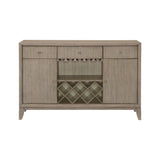 McKewen Gray Extendable Dining Table from Homelegance - Luna Furniture