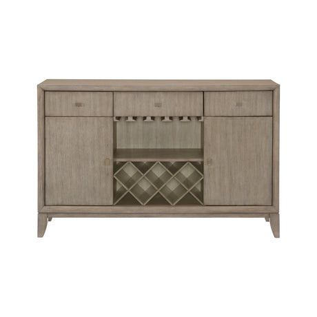 McKewen Gray Extendable Dining Table from Homelegance - Luna Furniture