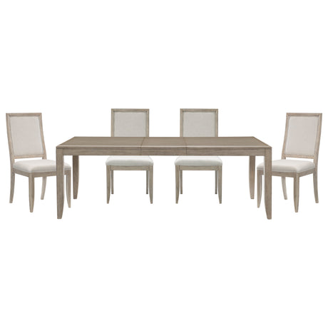 McKewen Gray Extendable Dining Table from Homelegance - Luna Furniture