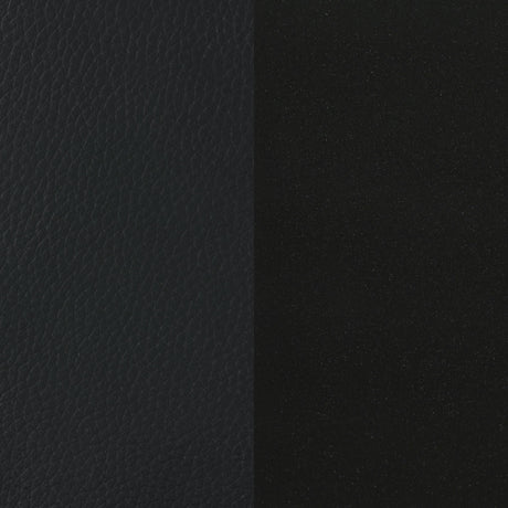 Vardon Black Genuine Leather Bar Stool, Set of 2 from Coaster - Luna Furniture