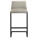 Vardon Tan Genuine Leather Bar Stool (Set of 2) from Coaster - Luna Furniture