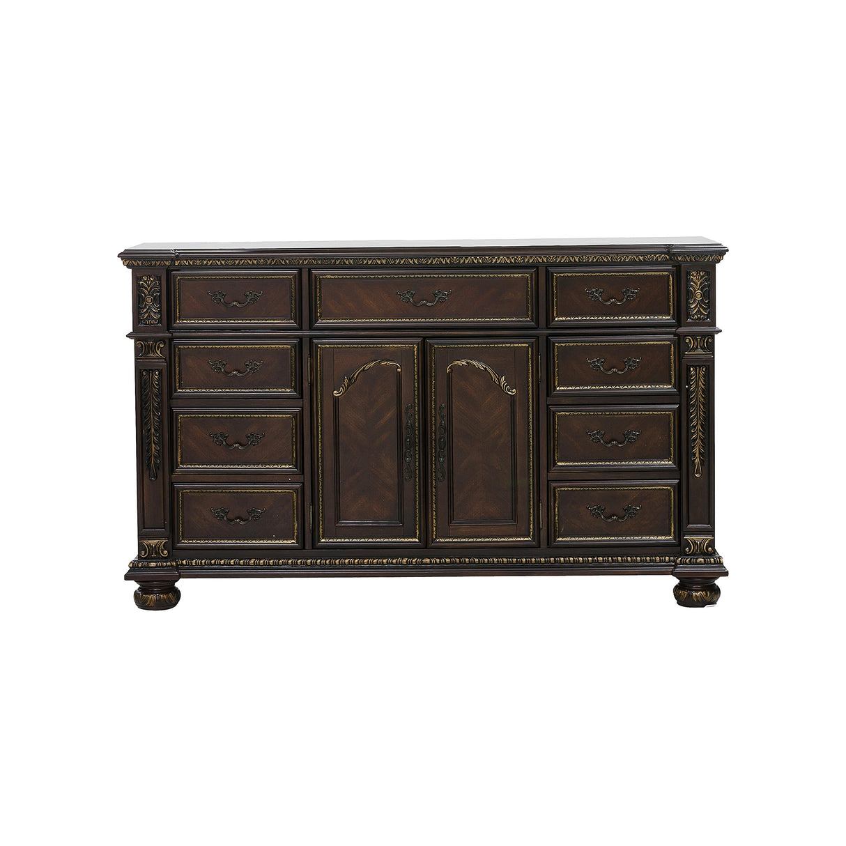 Catalonia Cherry Mirror (Mirror Only) from Homelegance - Luna Furniture