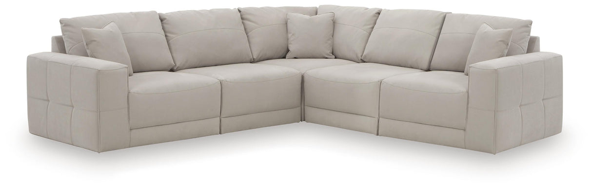 Next-Gen Gaucho Gray 5-Piece Sectional from Ashley - Luna Furniture